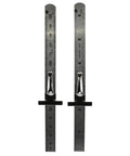 Stainless Steel SAE And Metric Ruler Set With Detachable Clips, Pro Grade Precision Tools, 6 Inch SAE Ruler And 150 Mm Metric Ruler, 2 Pack
