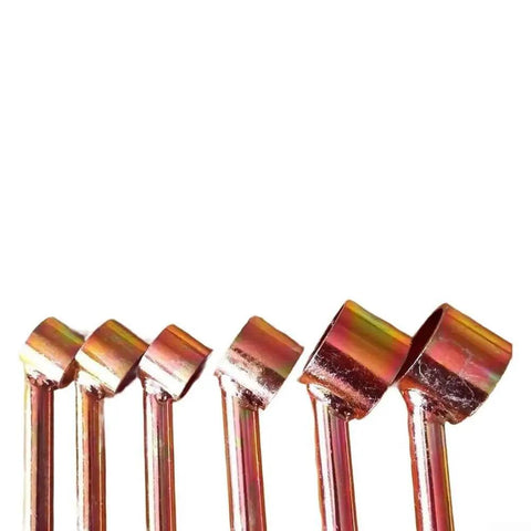 Heavy Duty Manual Pipe Bender Tool For Spring Wire And Water Conduit Bends showing various sizes of bending tubes.