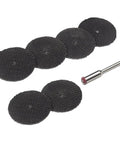 Ultra Thin Mesh Cutting Metal Disc For DIY Projects, Pro Grade Stainless Sheet Cutter With Resin Bonded Alumina, 3mm Thick, 6 Pieces