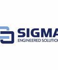 Logo of Sigma Engineered Solutions with linked blue squares and bold text.