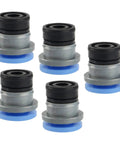 Bowde ECAS04 3D Printer Pneumatic Fitting Straight Quick Connect for PTFE Tubing, Embedded Collet Clips, 5Pcs BCZAMD