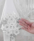 Crystal Clear Waterproof Tablecloth For Dining, Parties And Camping, No Mess Cleanup, 54x78 Inch PVC Rectangle Table Cover