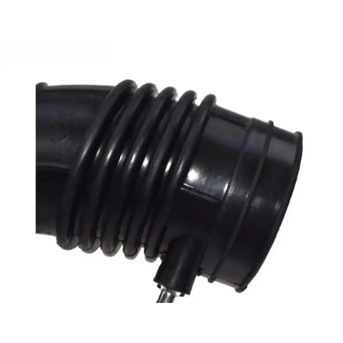 Air Intake Hose For Honda CR V 2.4L 2005 2006 Replacement Heavy Duty Synthetic Rubber With Multi Layer Reinforced Fiber High Temp And Cold Resistance Durable Engine Intake Tube Best OEM Style Fit, black ribbed hose end