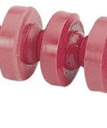 Heavy Duty Six Inch Flexible Mandrel Duct Pig Clears Mud And Debris Smoothly Polyurethane Segments, 6 inch cleaning tool.