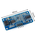 Ultrasonic Ranging Module JSN-SR20-Y1 Distance Sensor For 2 To 500 Cm Range Waterproof And Dustproof PCB with components shown