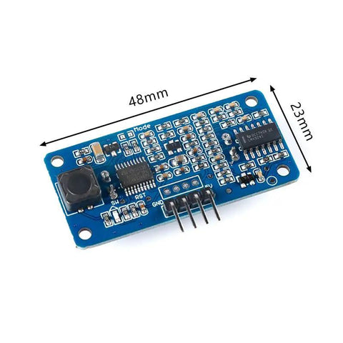 Ultrasonic Ranging Module JSN-SR20-Y1 Distance Sensor For 2 To 500 Cm Range Waterproof And Dustproof PCB with components shown