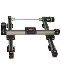 3 Axis Gantry Robot XYZ Linear Stage With Ball Screw Drive and Stepper Motors, heavy duty platform with 900mm travel.