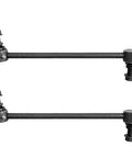 Front view of sway bars from Six Piece Suspension Kit For Hyundai Veloster Elantra Coupe GT And Kia Forte Koup Forte5 Front Wheel Bearings Sway Bar Links Rear Wheel Bearings And Hubs Replacement