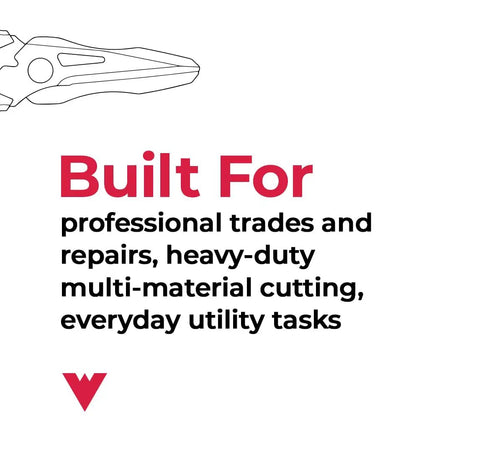 Heavy Duty 6.3 Inch Utility Scissors With 4 in 1 Blade System For Carpet Leather Copper Wire Insulated Cable Cords Rope And More Made In Japan Ideal For Workshop Pros And DIY Enthusiasts