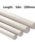 Round Bar 5dm Length High Temperature Resistant Plastic Rod For DIY Projects In Multiple Diameters 3mm 6mm 8mm 10mm 12mm
