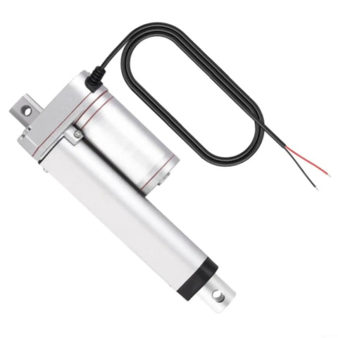 Built Like A Tank 12V Linear Actuator With Self Locking Motor And Mounting Bracket delivers 1500N push, 1200N pull, made of aluminum.