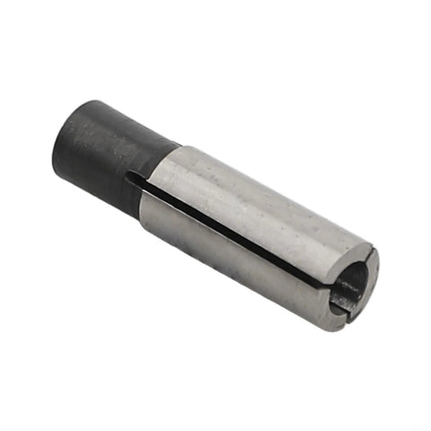 Collet adapter for CNC router, 65Mn steel, 6.35mm to 4mm shank, side view