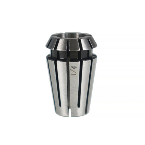 7Pcs ER11 Spring Collet Set For CNC Milling Lathe Tools And Engraving Machines, 1/4 inch, carbon steel, close-up view