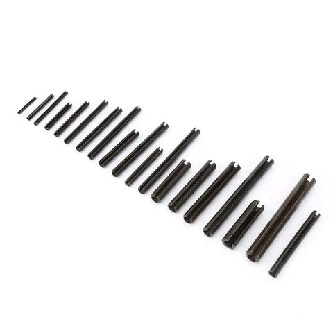 450 Piece Spring Steel Split Roll Pin Kit With Storage Case For Machinery And Automotive Repair Includes 2mm to 10mm Diameters