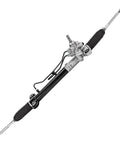 3Pc Front Rack And Pinion Kit With Power Steering Rack And Pinion Assembly Plus Outer Tie Rod Ends For 2007 2011 Honda CRV Japan Built Models J VIN Replacement, showing black and silver steering assembly component