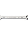 Heavy Duty 7/8 Inch 4 Degree Swing Arc 12 Point Ratcheting Combination Wrench with 90-Tooth Box End on white background