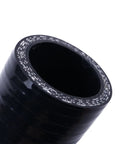 Close-up view of a 180 Degree U Bend Silicone Hose Coupler 1 Inch ID 4 Ply Reinforced, Heavy Duty Heat and Vacuum Resistant Engine Turbo Air Intake Boots Intercooler Throttle Body Industrial Tube