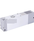 Heavy Duty Industrial Vacuum Generator Working Like A Charm With A Multi Stage Pneumatic Ejector Pump, silver compact unit, side view.