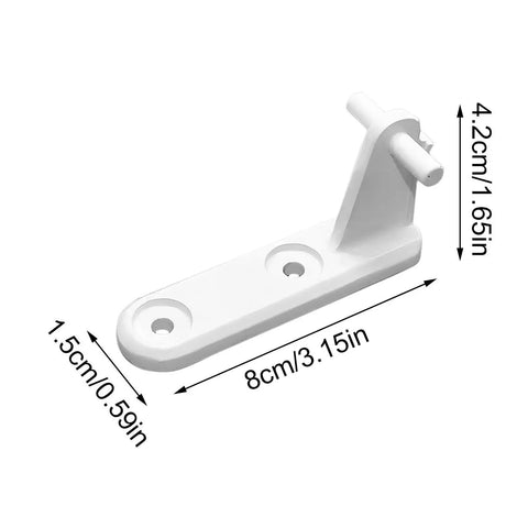Fridge Door Hinge Shaft Replacement Kit For Refrigerator Doors Easy Install No Tools Needed DIY Friendly Smooth Opening And Closing