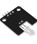 4 Piece 38KHz IR Transmitter And Receiver Sensor Modules Kit, showing a single transmitter module with LED for DIY remote control projects.