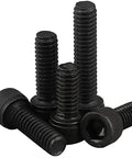 Beefy Hex Socket Cap Screws Set 20 Pieces M6 And M7 Black 12.9 High Tensile Grade Fully Threaded Allen Bolts