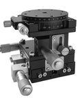LT60-LM Four Axis Manual Linear Positioning Stage With XYZR Precision Built For Real World Accuracy Handles 29.4N Load Compact 60x60mm