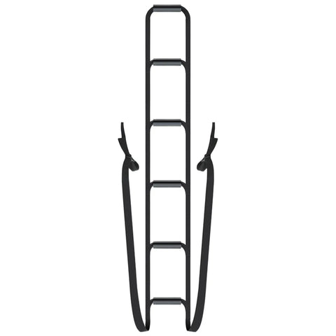 Adjustable Bedside Sit Up Aid With Rail Assist And Straps Senior Bed Safety Ladder, Stable Bed Rails For Getting In And Out Of Bed