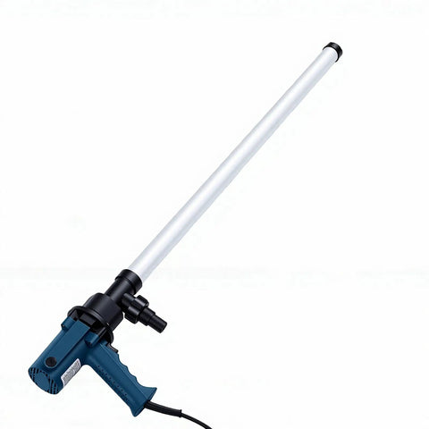 Xiuganpo Electric Drum Pump With 60-75LPM Flow Rate And 8000RPM Motor For Fast Oil Transfer. This Heavy-Duty Fluid Transfer Pump Boasts A Robust Design, High Efficiency Performance, And Includes A Standard US Plug For Convenient Operation In Industrial
