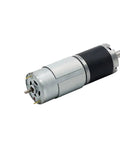 Planetary DC Reduction Motor with Beefy Torque Metal Gearbox, Low Speed 12V Drive, 42 RPM, Durable Gear Train, Quiet Operation