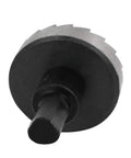 Close-up of Heavy Duty HSS Hole Saw Cutter Kit 35mm With 6mm Drill Bit, 67mm Overall Length