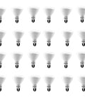 Daylight LED BR30 Dimmable Flood Bulb for Home and Outdoors 65W Replacement, 9.5W LED, 685 Lumens, 5000K Cool White, Pack of 24