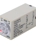 Built Tough H3Y2 Time Relay 8 Pin Base 24 Volts Adjustable Electronic Timer for precise appliance control.