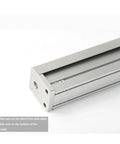 Beefed Up CNC Linear Guide Replacement Module With 57 Stepper Motor And Enclosed Ball Screw Actuator For Smooth Precise Motion In Rugged Industrial Production Today aluminum linear guide module with M4 mounting holes