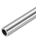 Side view of 304 stainless steel tube, 8mm ID x 12mm OD, 305mm length, seamless round pipe