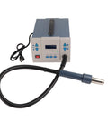 1200W Hot Air Rework Station With 3 Memory Channels for PCB Soldering, Adjustable Air Volume, Brushless Fan, Fast Heating