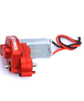 55T Brushed Motor And 88T Transmission Upgrade For 1 24 Scale SCX24 Deadbolt Wrangler Gladiator Bronco Crawlers side view