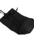 Black Lightweight Portable Drawstring Gear Bag For Scuba Diving And Underwater Gear Storage, Ideal SMB Surface Marker Bouy