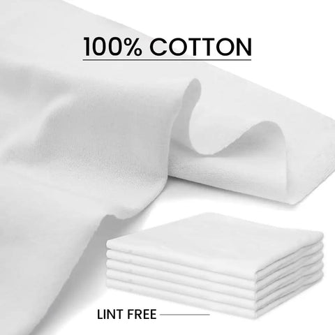 Lint Free Cleaning Rags 24 Pack 100 Percent Cotton Cloths Soft Tee Shirt Material Highly Absorbent And Durable 17 By 17 Inches