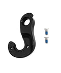 Heavy Duty Aluminum Alloy Rear Derailleur Hanger Tail Hook For Trek Road Gravel Bikes Black Nine Mm Mount with two screws