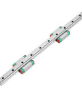 Solid Mgn12 Linear Guide Rail With Two Slide Blocks Offers A Tight 4-Point Design For Super Precise Motion And Smooth Operations In Compact Auto Gear Sets Without The Bulk Or Wobble.