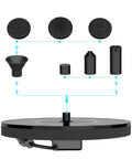 Sun Powered Solar Fountain Pump For Bird Bath And Garden No Battery Needed With Six Nozzles Auto Start In Seconds Eco Friendly
