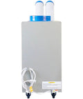 Back view of Heavy Duty Portable Air Conditioner Smashes Summer Heat With 13200 BTU Cooling For Up To 355 Sq Ft Rooms.