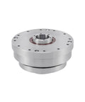 Compact Harmonic Drive Reducer With Strain Wave Gear 50 80 100 Ratio 80 To 1 HST32 III; front view showing metal casing.