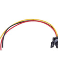 AC High Pressure Sensor Switch With Connector For GM Cars And Trucks Fits Chevy Avalanche Express HHR GMC Savana Sierra And More Replacement Part For Buick Cadillac Chevrolet Isuzu Oldsmobile Pontiac Saab Hummer showing wiring and plug