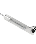 Top Shelf Reciprocating Push Rod Actuator With Crank And Linear Axis, M10 base, metal construction for industrial automation.