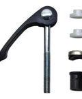 Two Pack M6 X 65 Bike Seat Clamp Aluminum Alloy Quick Release Binder Bolt For Seat Post Easy Hand Install With Crank Handle