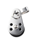 Close-up of 10 Pack Pulley Bearing Lifting Wheel Tools 25mm Stainless Steel Kayak Boat Accessories Fixed Traction For Heavy Duty Marine Lifting