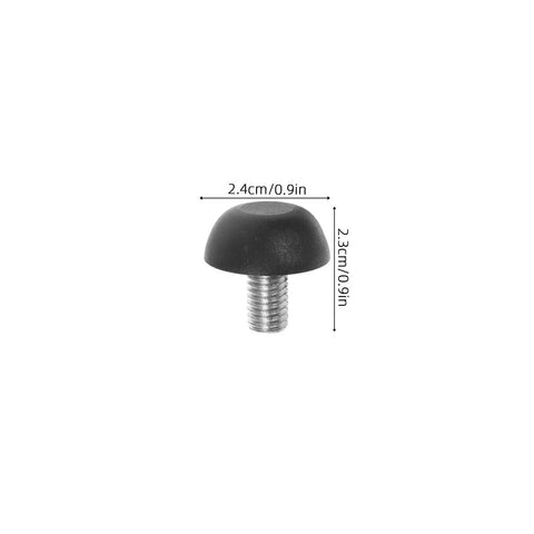 Heavy Duty Adjustable Furniture Leveling Feet 20 Piece Set For Sofas Beds Desks Chairs And Cabinets Quick Install Invisible Low Profile Stabilizers 2.4cm black foot