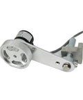 Rock Solid Industrial Length Measuring Device With Non Slip Metal Perimeter Wheel and Sturdy Mounting Arm for precise measurements.