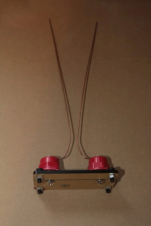 Mini DC Induction Jacobs Ladder High Voltage Arc Tesla Coil Kit for DIY Enthusiasts with wires and base components
